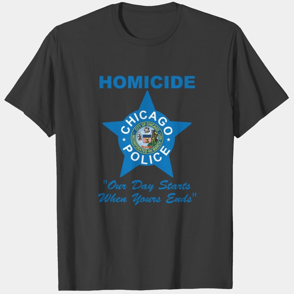 Chicago Police Homicide Tshirt